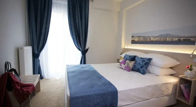 Апартаменты Deluxe с 2 комнатами с балконом Polis Apartments