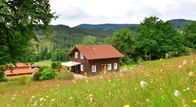 Коттедж Ruhiges Ferienhaus in Drachselsried in Waldnahe