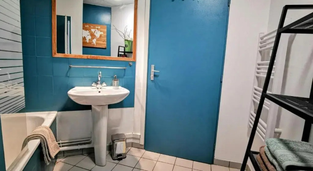 La Bulle Bleue - Parking-Terrasse-aéoport-MEET, Забронировать Апартаменты/квартира Апартаменты Бланьяк, Апартаменты/квартира