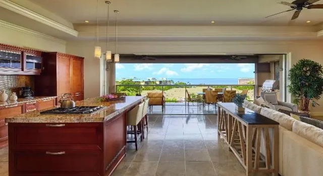 Вилла с 3 комнатами с балконом и с видом на океан Hoolei at Grand Wailea