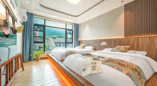 Люкс Deluxe Yuqing Homestay in Yaolin Town, Tonglu County (OMG Heartbeat Paradise Branch)