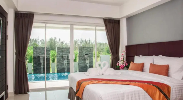 Двухместный номер Deluxe с видом на бассейн Amin Resort