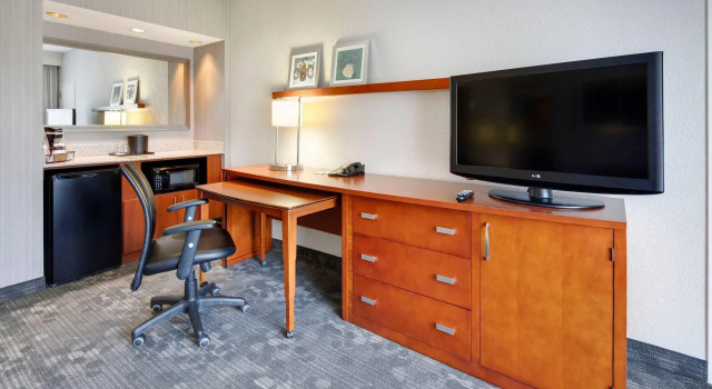 Четырёхместный люкс c 1 комнатой Courtyard by Marriott Atlanta Windy Hill/Ballpark