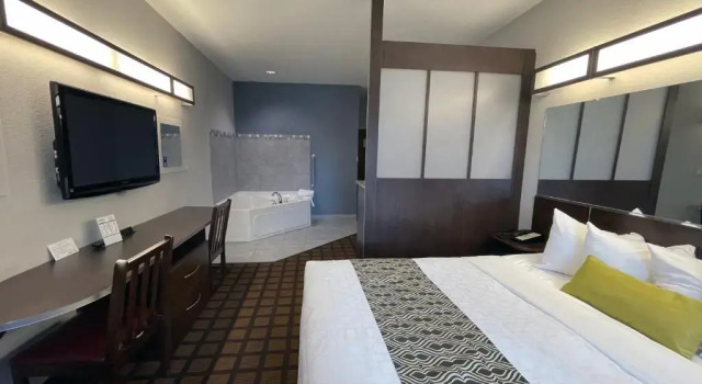 Люкс Deluxe Microtel Inn & Suites by Wyndham Michigan City