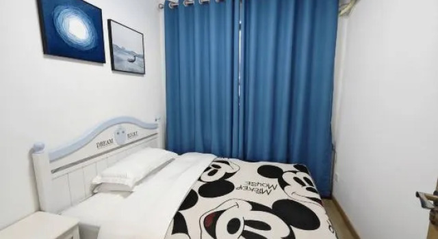 Люкс с 2 комнатами с видом на море Beihai Yintan Lecheng Meiyu Seascape Apartment Hotel (Yintan Branch)