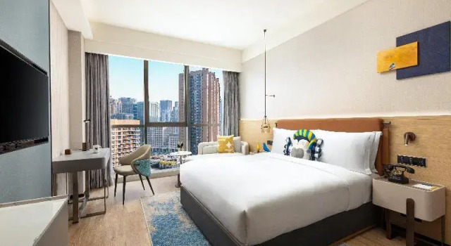 Двухместный номер Standard с видом на город Отель voco Chengdu High Tech Center by IHG