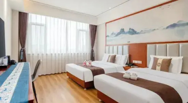 Семейный номер Standard Jinjiang Inn Select Qingdao Huangdao Boli Dongjiakou