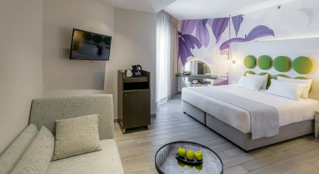 Camera Superior con vista sull'entroterra Vangelis Hotel & Suites