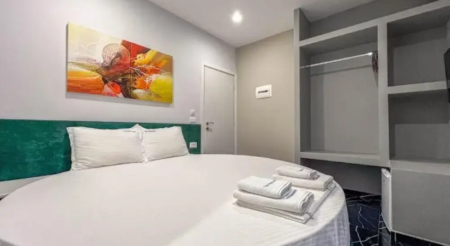 Двухместный номер Deluxe с балконом Rumani 3 Islands Hotel