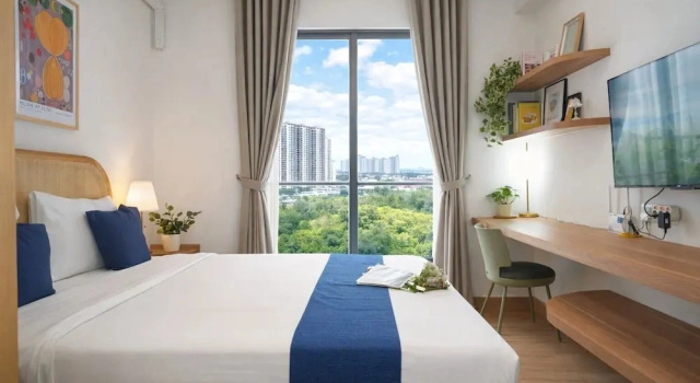 Monolocale Standard Studio Japandi Areum Residence At Sky House Bsd