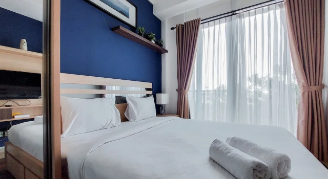 Nice And Elegant Studio At Tree Park City Bsd Apartment, Book Apartment Hotels in South Tangerang with a Pool, Swimming Pool