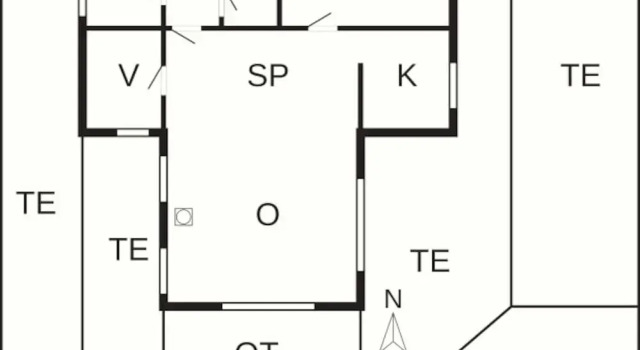 Коттедж Splendid Holiday Home in Dronningmolle near Beach