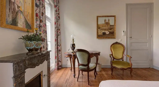Двухместный люкс с видом на город B&B Le Clos dArgenson