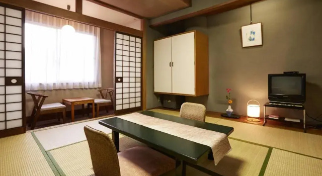 Номер Japanese-Style Economy 8 Tatami Hotel New Tsuruta
