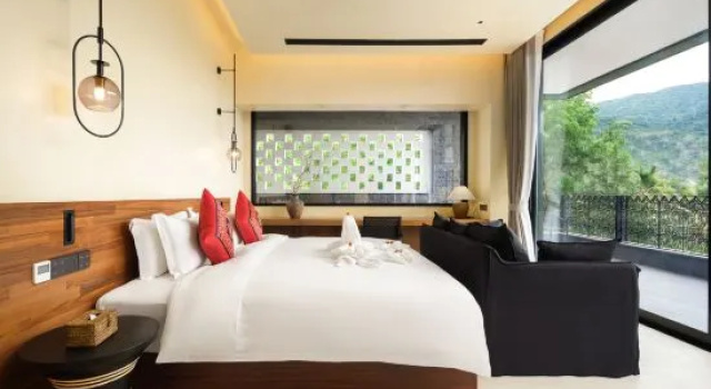 Люкс Qixian Miaoshan Shuyan Onsen Villa 360° Wild Luxury Private Hot Spring Resort Guesthouse