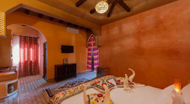 Полулюкс Deluxe Kasbah Hotel Ziz Palace Rissani