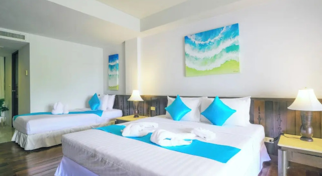 Семейный номер Superior с балконом Курорт Smile Samui Beach Front