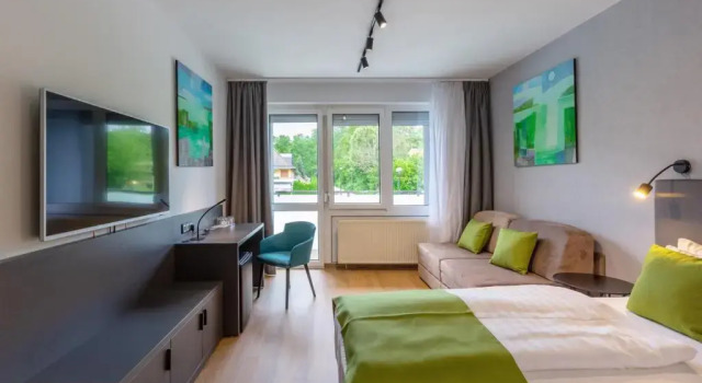 Семейный номер Standard с видом на сад Hotel OTP Balatonszemes