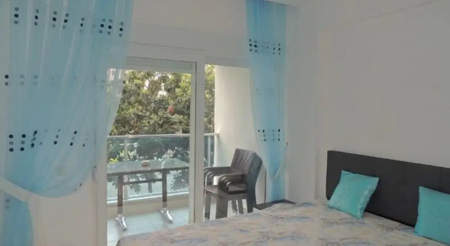 Апартаменты с 2 комнатами с балконом Kleopatra Apartment