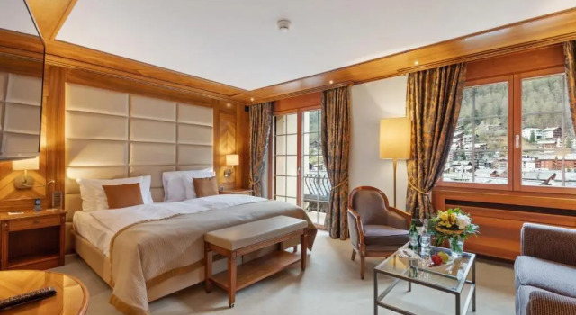 Двухместный номер Deluxe Grand Hotel Zermatterhof
