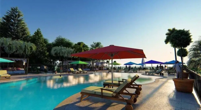 Апартаменты с балконом Deluxe King Resort View Rm 107 Apartment 1