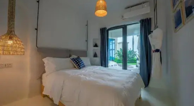 Люкс с 3 комнатами с видом на море Huizhou  Shili Yintan Weigang Bay No.1 Holiday Apartment