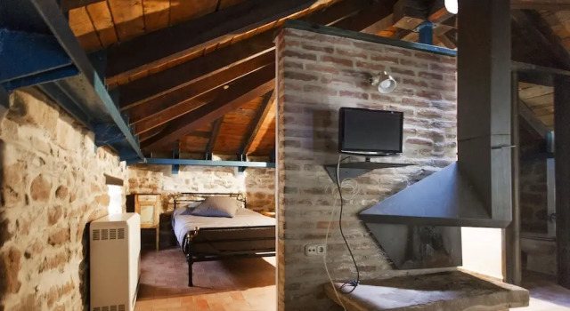 Casa Azul, Забронировать Отель Отели Агилар-де-Кампоо с парковкой, Парковка
