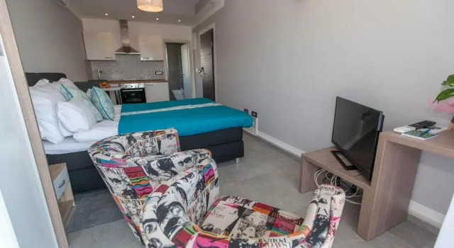 Студия с видом на море Anikol Apartments