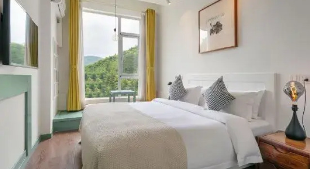 Люкс Deluxe Mogan Mountain Living Map·Library Theme Guesthouse