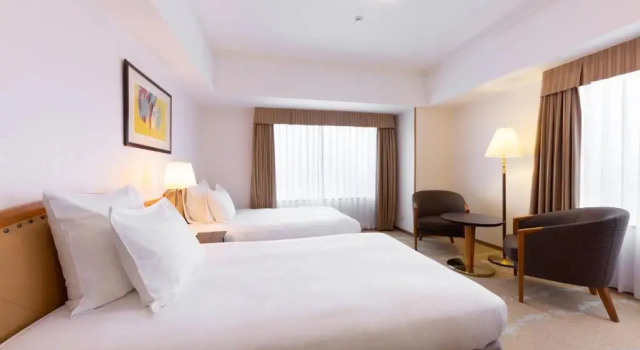 Двухместный номер Deluxe ANA Crowne Plaza Toyama by IHG