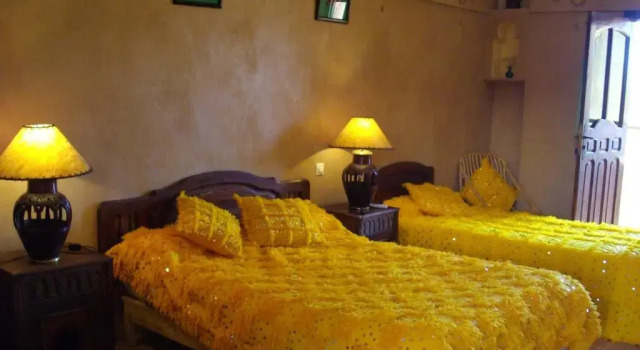 Трёхместный номер Standard с балконом и с красивым видом из окна Kasbah Zitoune