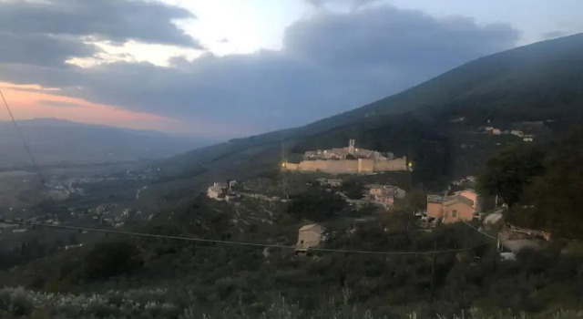 Люкс с видом на горы Il Castello di Campello