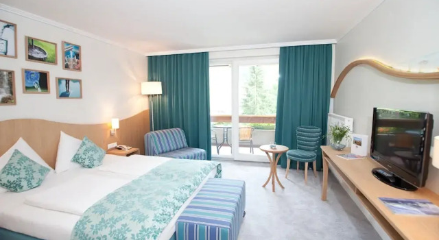 Двухместный номер Comfort с балконом и с видом на горы Hotel Praegant
