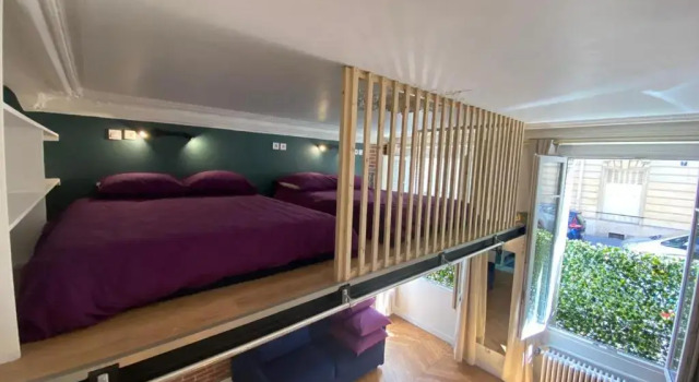 Beautiful mini Loft near Saint-Lazare, Забронировать Мини-отель Мини-отели Парижа, рядом с Театр Казино-де-Пари, Мини-отель