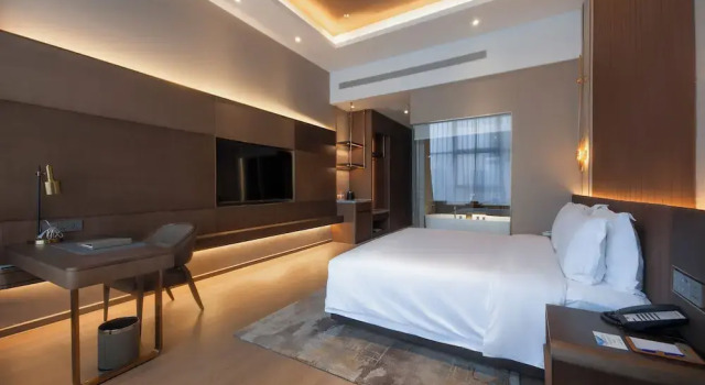 Двухместный номер Executive Wyndham Dalian Jinpu