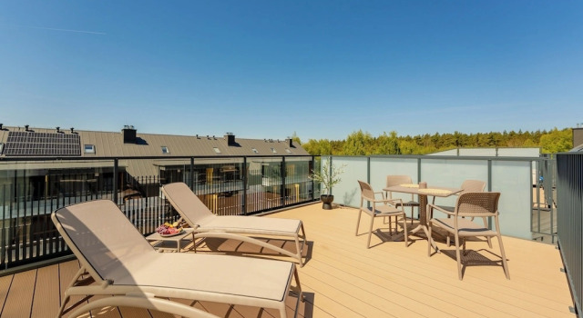 Апартаменты Premium с красивым видом из окна Penthouse & SPA Posesja Plażowa Grzybowo by POSESJA APARTAMENTY