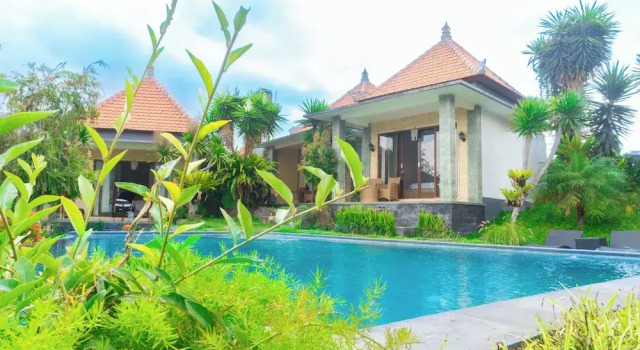 Двухместный номер Standard с видом на озеро Villa Danu Kintamani