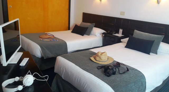 Трёхместный номер Standard с видом на море Hotel Miramar