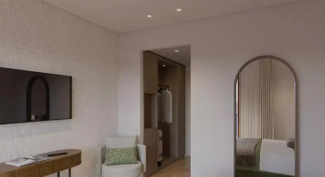 Двухместный номер Standard с балконом и с видом на сад Hotel Delfinia