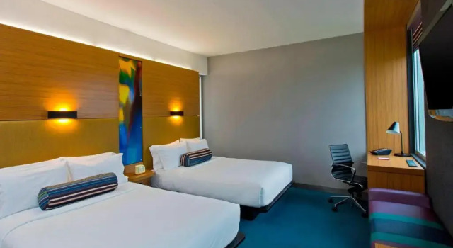 Четырёхместный номер Standard Aloft by Marriott San Jose Hotel, Costa Rica
