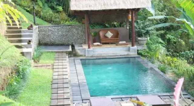 The Desa Ubud Villa, Rezervovat Vila Chaty v Bali, Chalupa