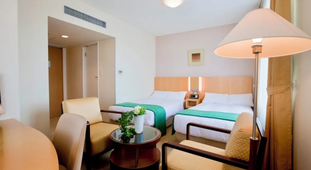 Двухместный номер Deluxe Hotel Kitano Plaza Rokkoso