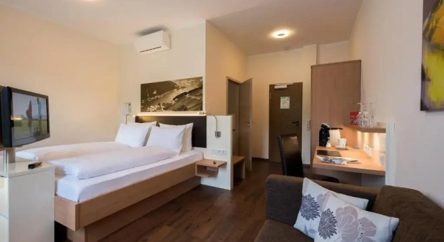Номер Comfort с видом на реку Rheinhotel Lamm