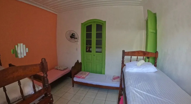 Кровать в общем номере Hostel Por do Sol - Porto Seguro - Bahia