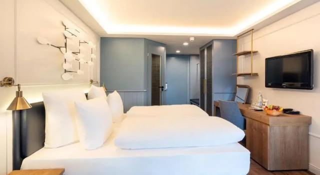 Номер Comfort SEETELHOTEL Pommerscher Hof das Wellnesshotel im Herzen der Kaiserbäder mit direktem Zugang zur Wellnessoase Shehrazade