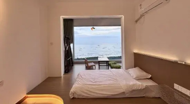 Люкс с 2 комнатами с видом на море Dongshan Island. Gu Naili B&B (Jinluanwan)