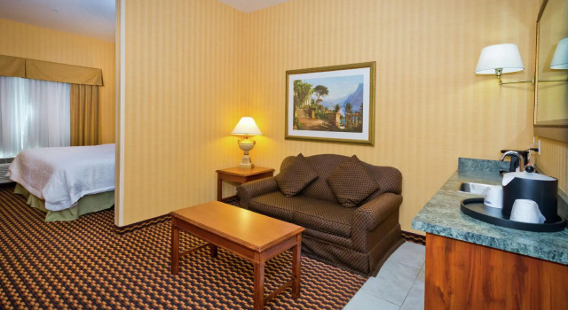 Двухместная студия Hampton Inn & Suites Sacramento-Cal Expo