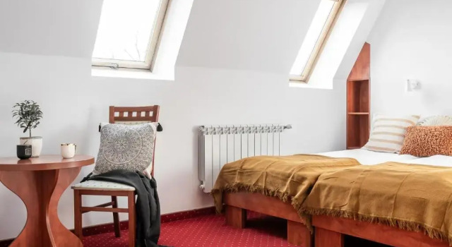 Номер Standard OBERŻA POD RÓŻĄ restauracja, sauny, jacuzzi