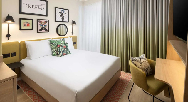Двухместный номер (наличие наружных окон зависит от доступности) Hampton By Hilton London Old Street
