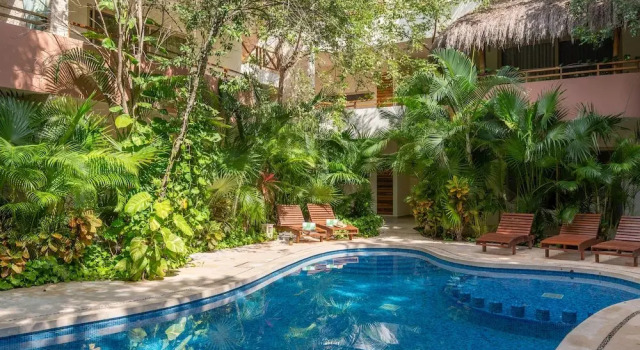 Secret Garden Oasis 3BR Penthouse, Rezervovat Hotel Hotely v Tulum s parkováním, Parkování